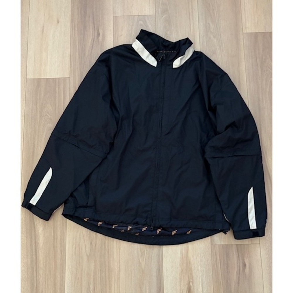 Forrester's Golf Jacket Mens XXL Black White Stormtex‎ Waterproof
